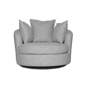 SILLÓN GIRATORIO DUNA COLOR LIGHT GREY