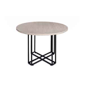 MESA REDONDA DE MÁRMOL TRAVERTINO 120 CM