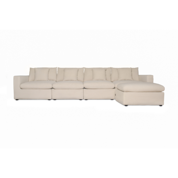 AKARI-O MÓDULO OTTOMAN COLOR IVORY - Imagen 3