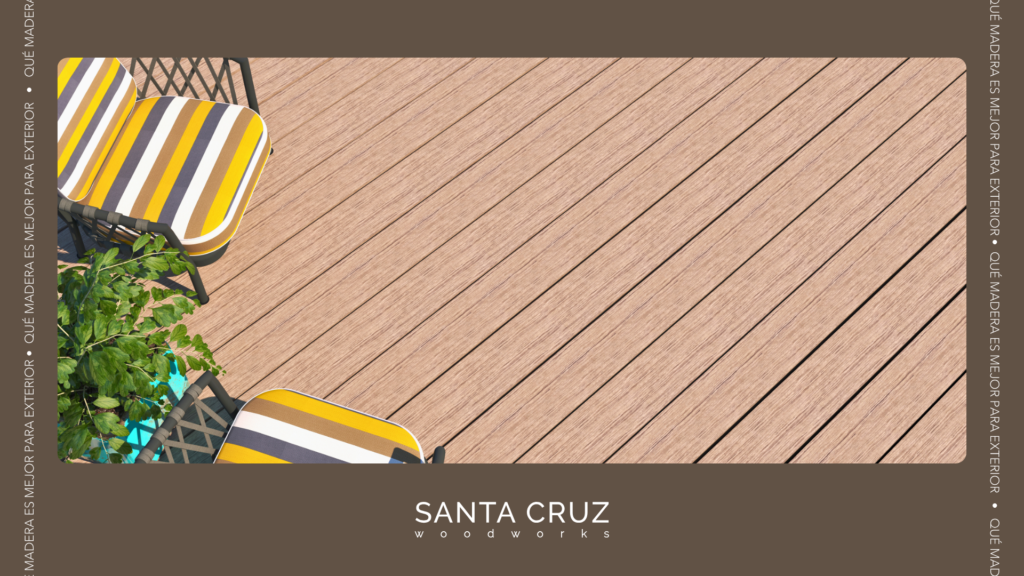 ¿Qué madera es mejor para exterior? Guía completa