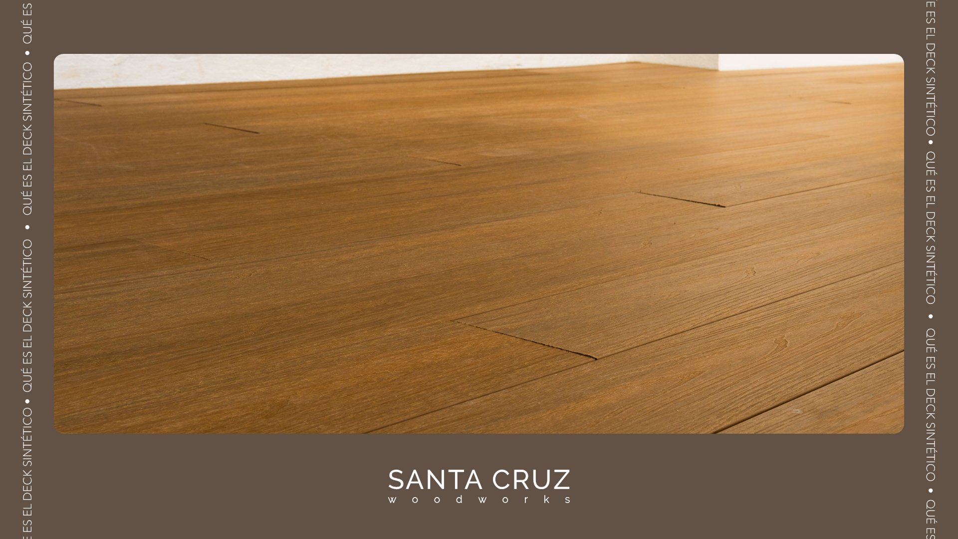 ¿Qué es el deck sintético? Beneficios y duración