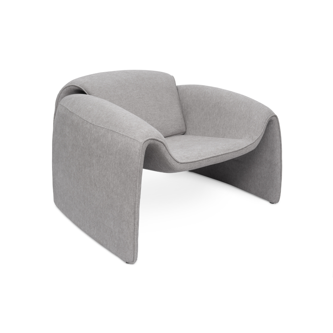 SILLÓN ALBA COLOR LIGHT GREY - Imagen 2