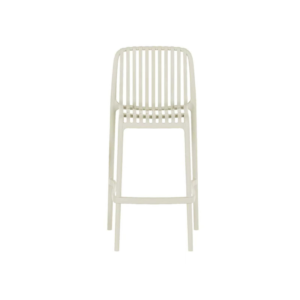SILLA DE BARRA ARIS COLOR MARFIL BAR