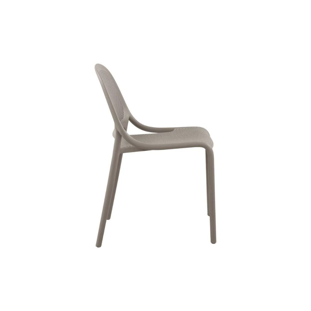SILLA ELVA COLOR TAUPÉ - Imagen 3