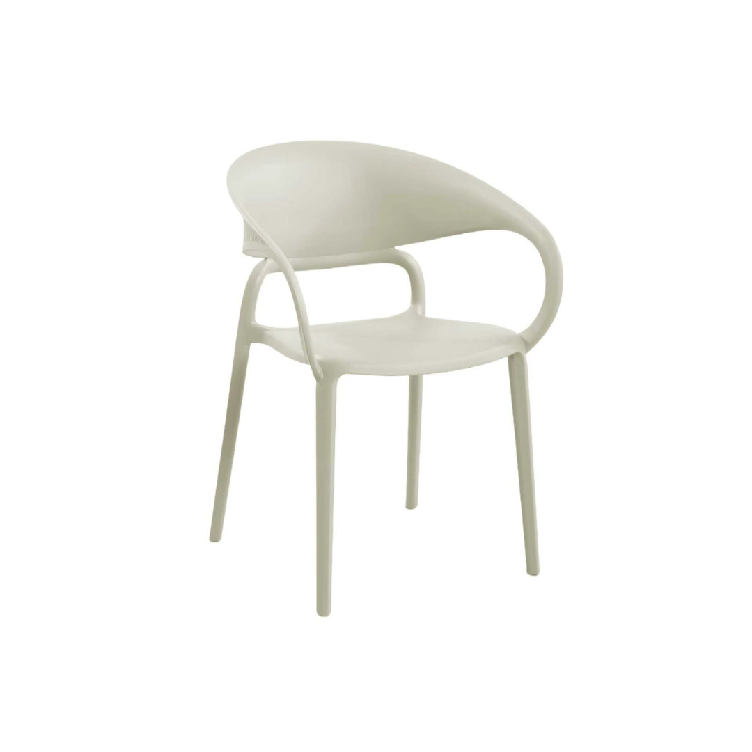 SILLA LUMA COLOR MARFIL - Imagen 2